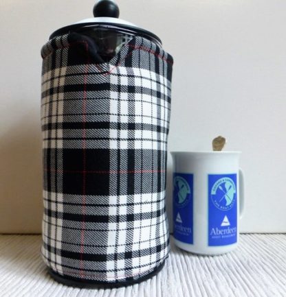 tartan 8 cup french press cover