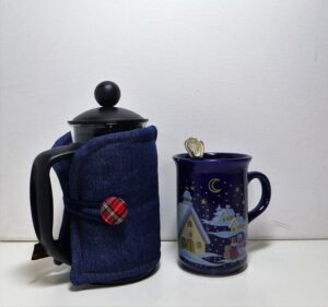 Denim Cafetiere Cover