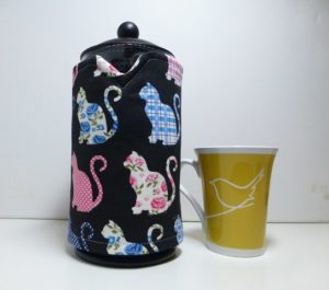 love cats 8 cup cafetiere cover