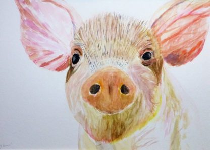 Piglet Watercolour