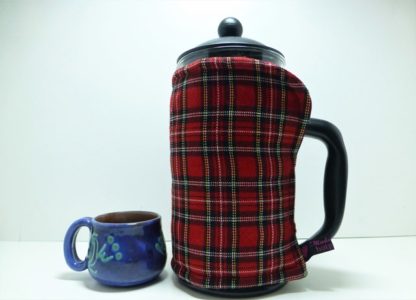 Tartan Cafetiere Cover