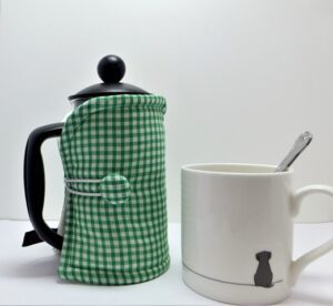 Fresh Gingham 3 cup French Press