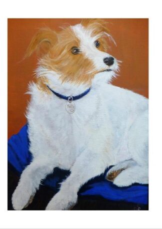 Parsons Jack Russell Greeting Card