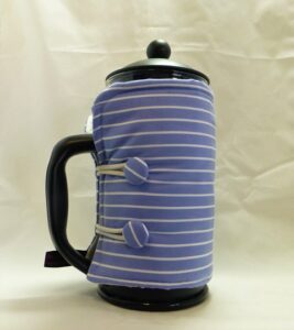 Cornish Blue 8 cup Cafetiere Cover