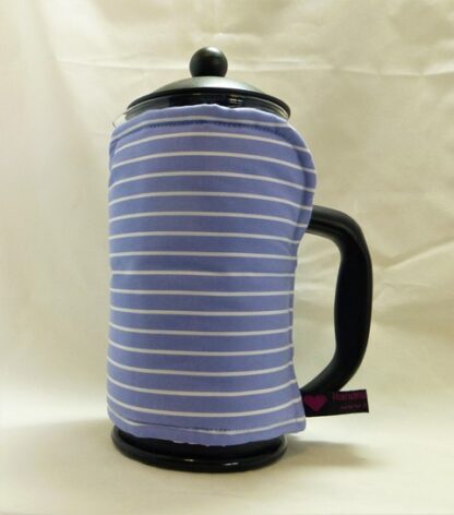 Cornish Blue 8 cup French Press Cover