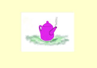 Teapot digital Art