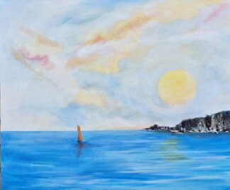 Turneresque Sky over the Mumbles