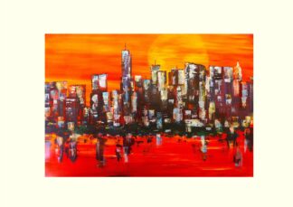 Manhattan Riverside Limited Edition Print