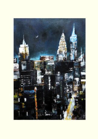 Downtown Manhattan Limited Edition Print