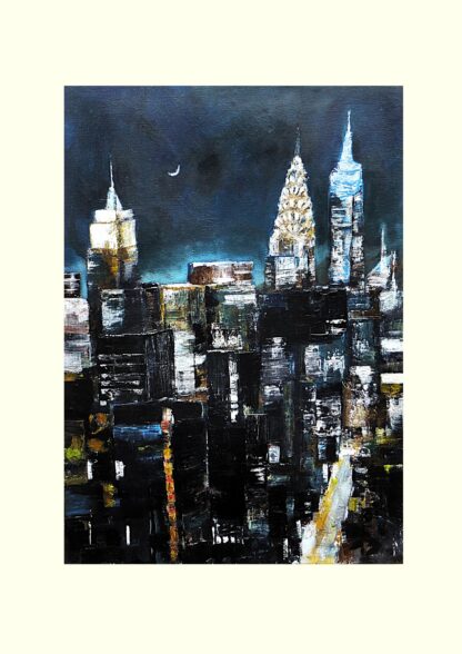 Downtown Manhattan Limited Edition Print