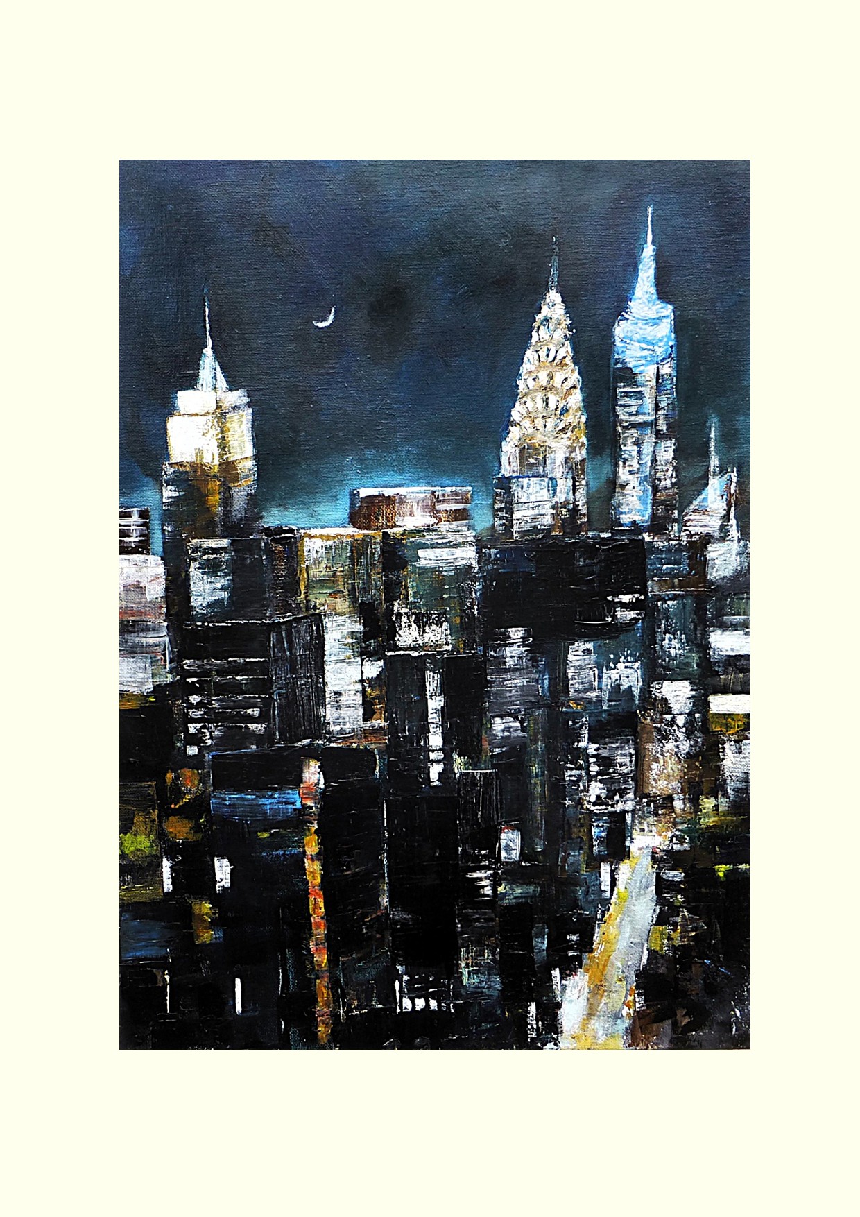 Downtown Manhattan Limited Edition Print