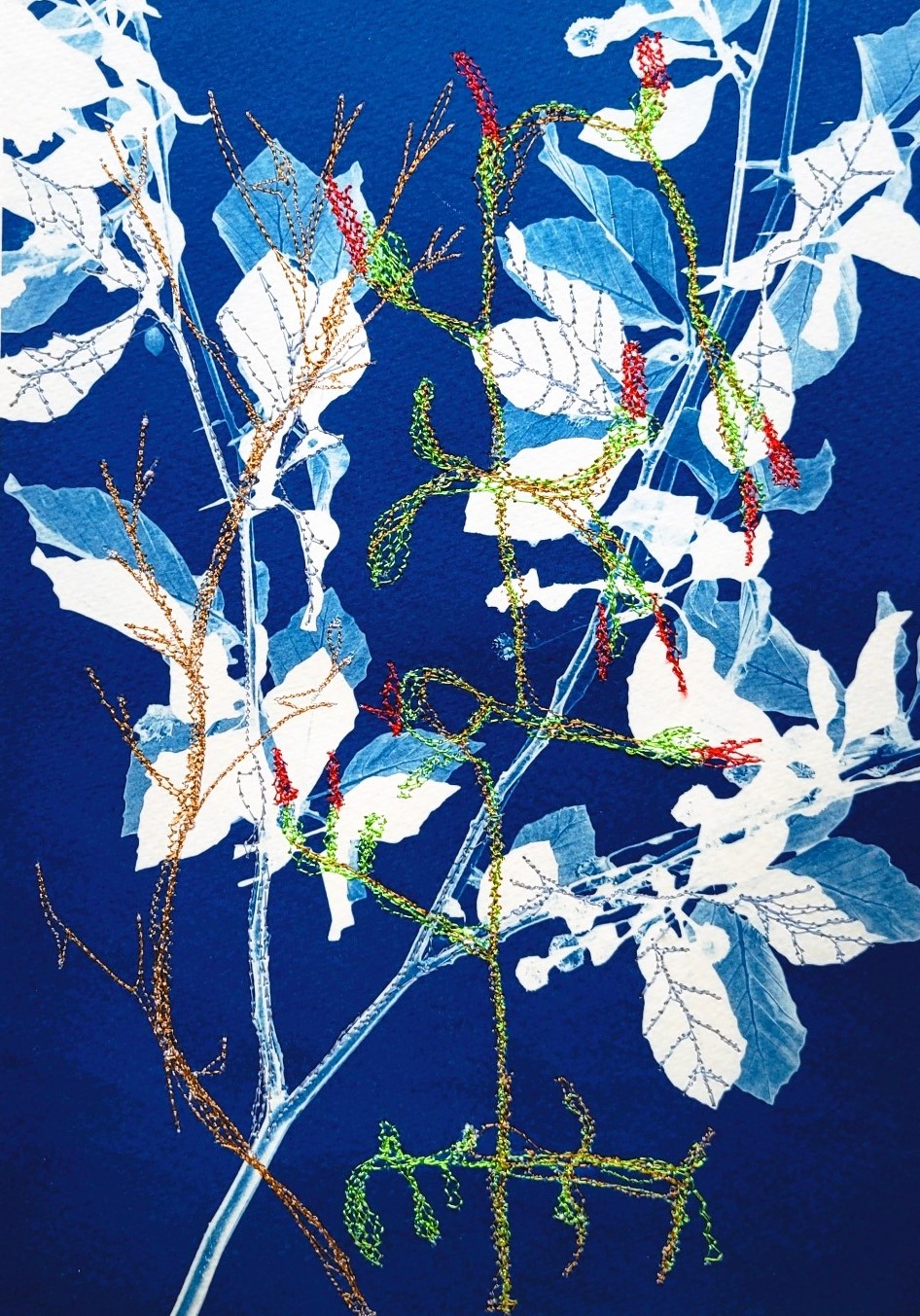 Foliage Embroidery